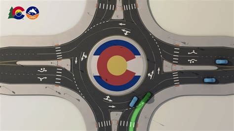 Colorado Roundabouts Educational Video Cdot 2020 Youtube