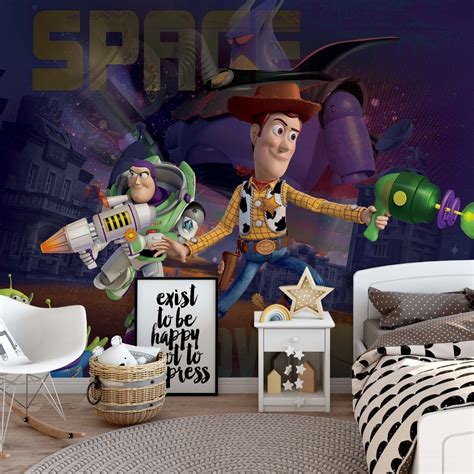 Toy Story Cartoon Disney Character Giant Wall Mural By Homewallmurals