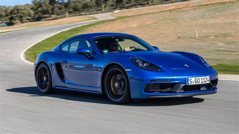 2018 Porsche 718 Cayman Gts Sapphire Blue Metallic Youtube