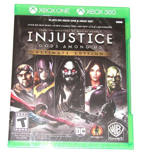Injustice Gods Among Us Ultimate Edition Xbox 360 And Xbox One