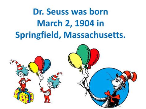Ppt Dr Seuss Biography Powerpoint Presentation Id5713158