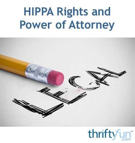 Power Of Attorney And Hippa Rights Power Of Attorney Power Attorneys