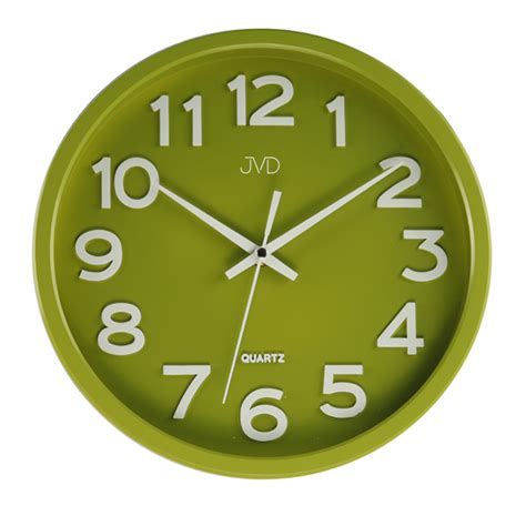 Office Green Wall Clock Png Clipart Png Mart
