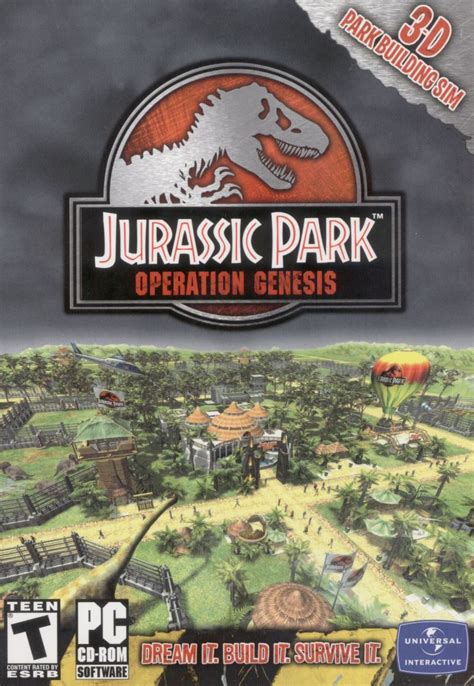 Operation genesis at mod db. Jurassic Park: Operation Genesis (2003) - MobyGames
