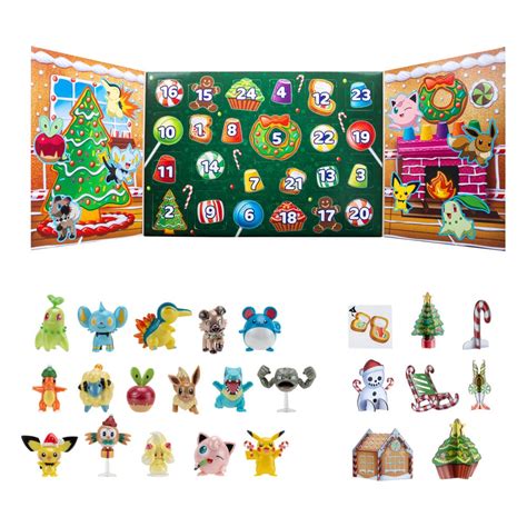Køb Pokémon Battle Figures Advent Calendar Holiday 2023 Version Defr