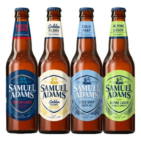 Samuel Adams Prime Time Seasonal Variety Beer 12 Bottles 12 Fl Oz