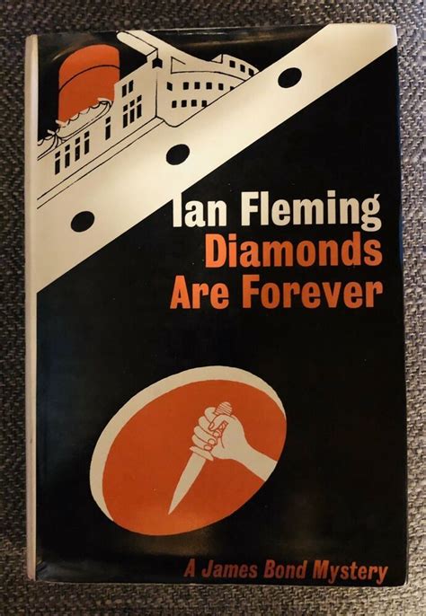 Ian Fleming Diamonds Are Forever Rare Nd W Dj In Ian