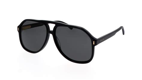 lunettes de soleil gucci gg1042s 001 60 13 noir en stock prix chf 242 00 visiofactory