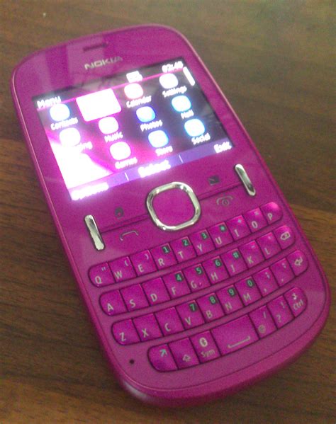 Nokia Asha 200 Pink Colour Dual Sim Clickbd