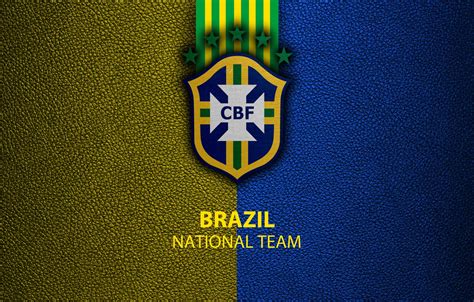 Brazil Football Logo Wallpaper Sportspring