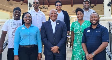 Saint Lucians At Beaches Turks And Caicos Connect With Deputy Prime