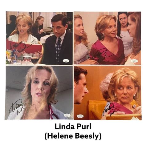 Linda Purl Helene Beesly Autographed 8x10 Photo The Office Sign