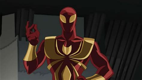 Image Iron Spider Armorpng Ultimate Spider Man Animated Series