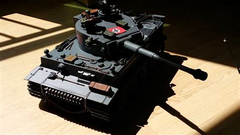 Tamiya Tiger1 116 Scale Rc Tank Youtube