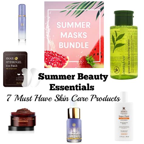 Corinna Bs World Summer Beauty Essentials ~ 7 Skin Care Must Haves