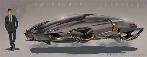 Concept Lamborghini Set In The Year 2060 And Yes Hopefully By Then We
