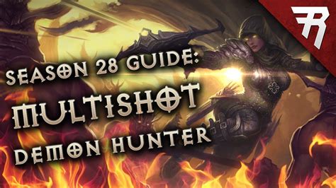 Diablo 3 Season 30 Demon Hunter Unhallowed Essence Multishot Build