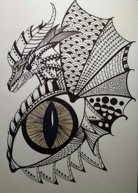 Check here dragon eye coloring pages which are completely free to download. Pin by Vicki Becknell on dragons | Zentangle art ...