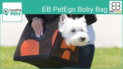 Eb Petego Boby Bag Small Pet Carrier Youtube