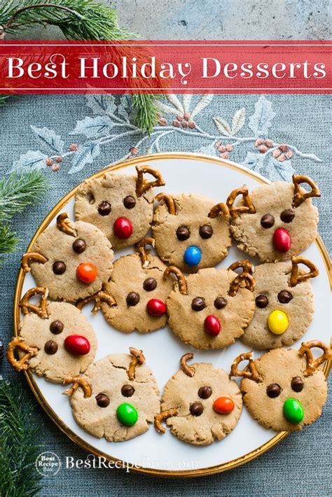 A healthy and crispy christmas dessert will add a fabulous mood! Best Holiday Dessert Recipes: Thanksgiving Christmas ...