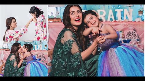 Ayeza Khan With Her Daughter Hoorain Taimoor Cute Pics Ayeza Khan With