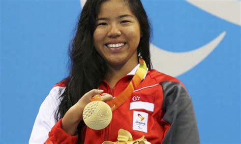 Yip pin xiu singaporean paralympic swimmer singapore — up on the winners' podium, clutching her fourth paralympic gold medal, tears welled up in yip pin xiu's eyes as she sang her country's national anthem majulah singapura and the singapore flag rose slowly up to the rafters at the tokyo aquatic centre on wednesday (25 august). Paralympics gold medallist Yip Pin Xiu: 'I'm not doing it ...