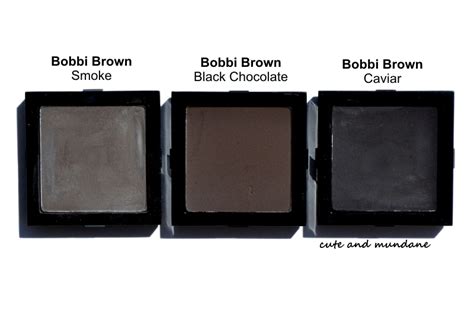 Cute And Mundane Bobbi Brown Black Chocolate Eyeshadow Review Swatches