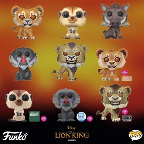 Funko Reveals ‘the Lion King Pops Nerds And Beyond