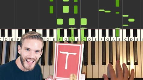 Pewdiepie Congratulations Piano Tutorial Lesson Youtube