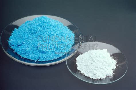 Science Chemistry Compound Cupric Ii Sulfate Fundamental Photographs