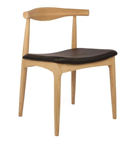 Oak, soap, leather thor 307. Replica Hans Wegner Elbow Chair