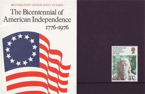 The Bicentennial Of American Independence 1776 1976 1976 Collect Gb