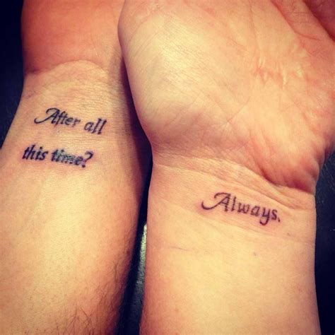 maybe someday brian and i will get these married couple tattoos couple tattoos unique