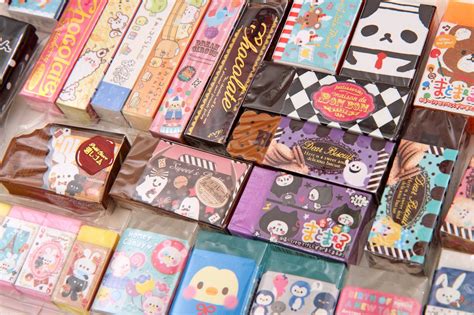 Cute Japanese Erasers By Iwako And Others Eraser Stationery