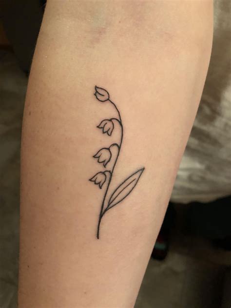 Lily Of The Valley Done By Patrick At Autonomy Tattoo In Rochester MN