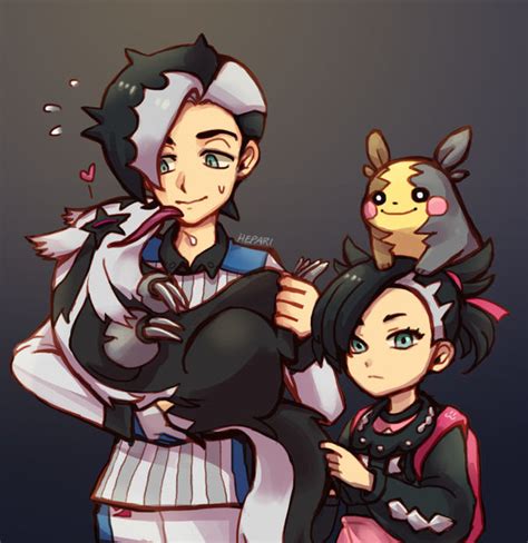 Piers And Marnie From Pokemon Swordshield By Cubu3 On Deviantart