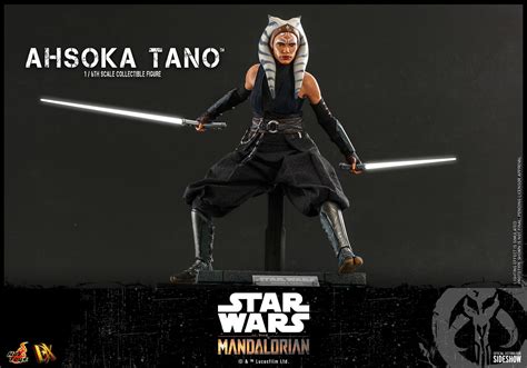 ahsoka tano sixth scale figure by hot toys dx series star wars the mandalorian