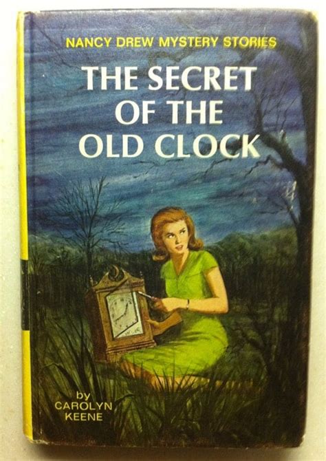 vintage nancy drew mystery book the secret of the old clock