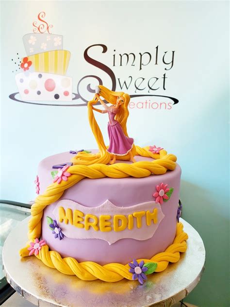 tangled cake simply sweet creations flickr