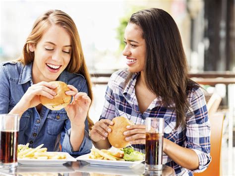 According to research, people eating fast food regularly develop much higher risks of gaining extra weight. Balancing Fast Food and Healthy Food - DrWeil.com