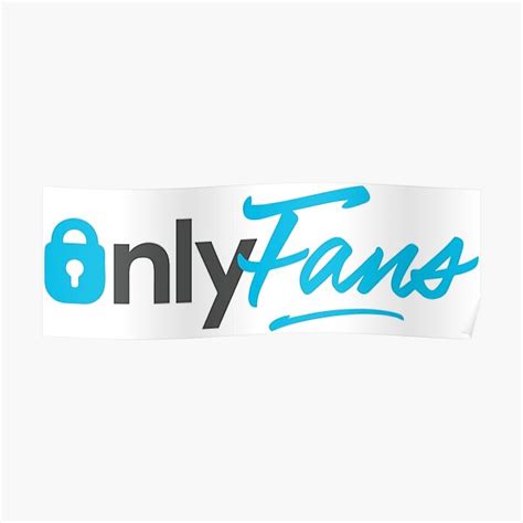 Onlyfans Logo Posters Redbubble Hot Sex Picture