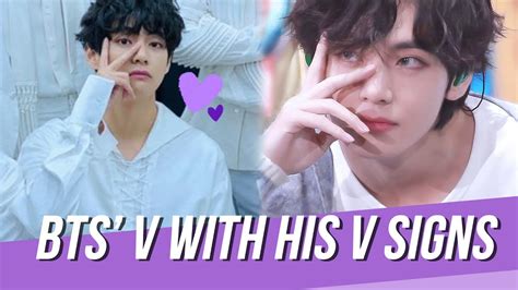 Compilation Of Bts Vs Signature V Pose That Will Save Your Day Youtube