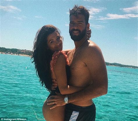 Liverpool Target Alisson Is A Brazilian Sex Symbol Who Is Married To A Doctor Daily Mail Online