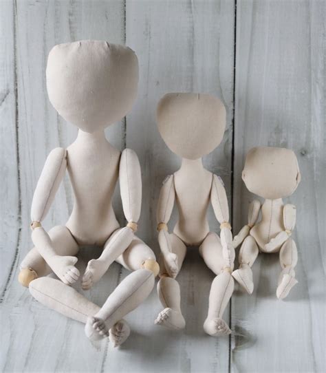 Doll Body For Crafting Blank Doll Body Doll Making Cloth Etsy Uk