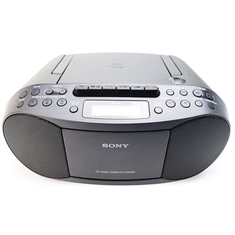 Sony Bluetooth Boombox Cd Radio Cassette Player Portable Stereo Combo