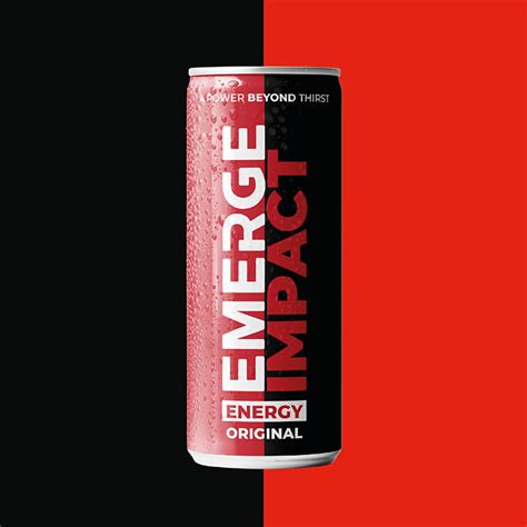 Emerge Impact Original Ml Emerge Stimulation Great Tasting Energy Drink