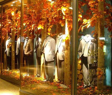 Autumn leaves are a colorful way to attract attention to your window