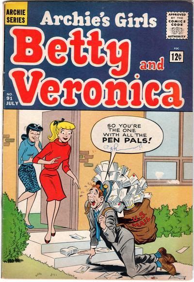 GCD Cover Archie S Girls Betty And Veronica 91 Betty And