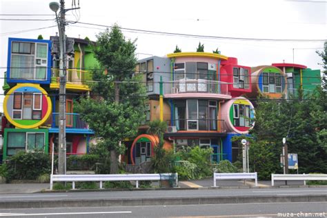 Unusual Architecture In Tokyo Reversible Destiny Lofts Mitaka