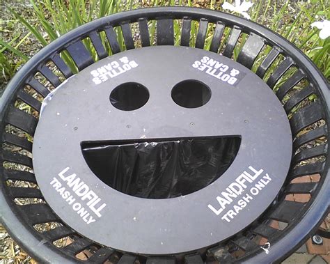 An Engineers Thoughts First Post Smiling Trash Cans